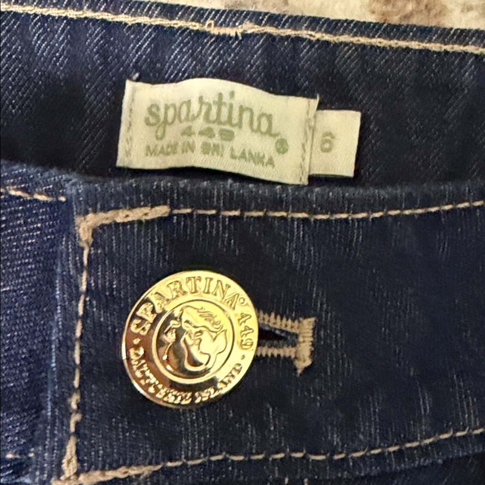 Spartina 449 Dark Blue Flare Jeans